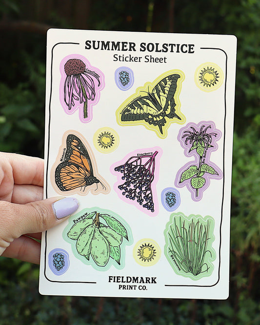 Summer Solstice Sticker Sheet