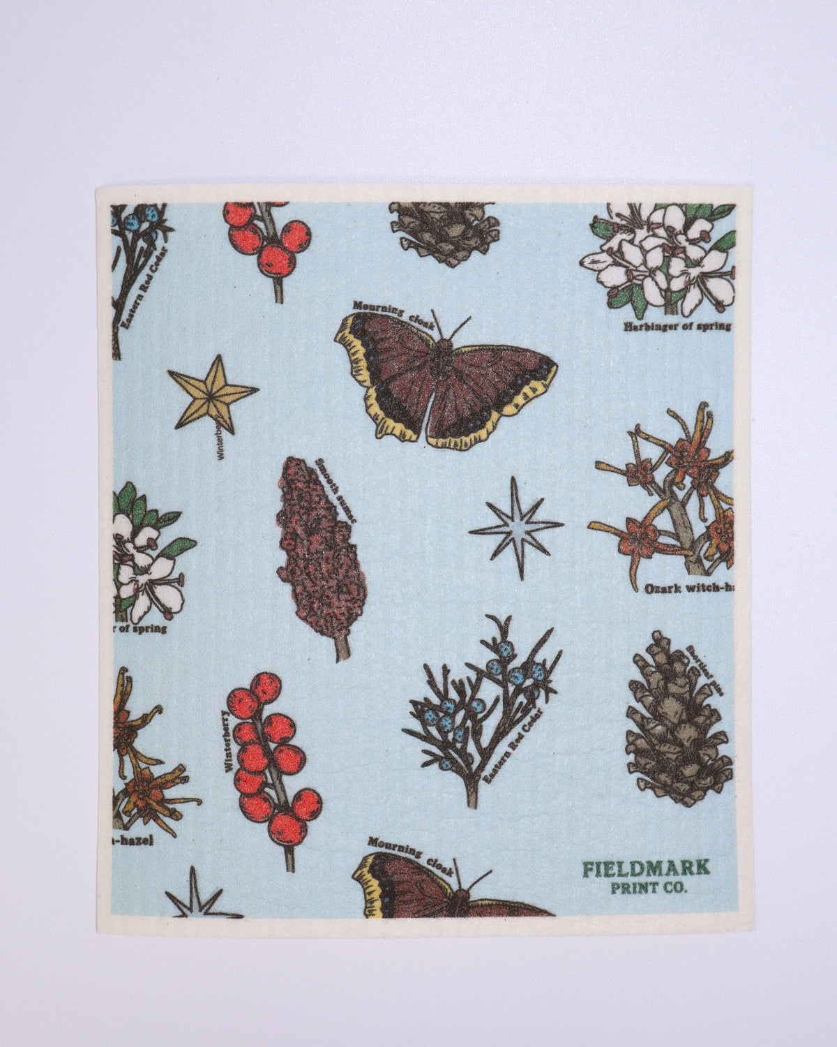 Winter Swedish Dish Cloth