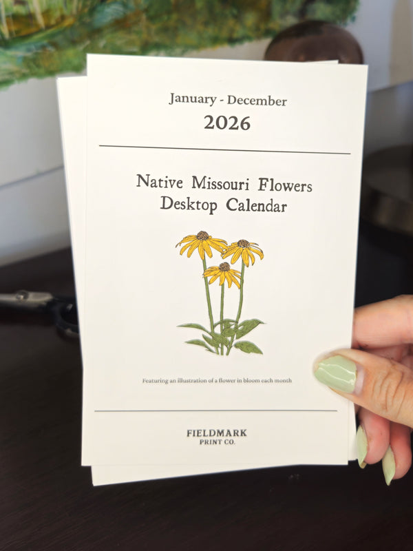 2026 Desktop Calendar (REFILL)