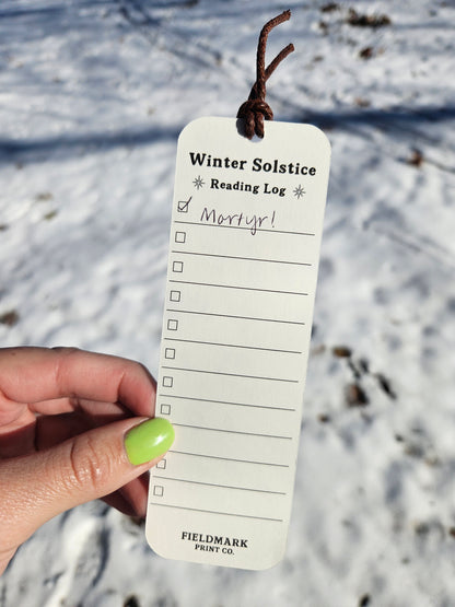 Winter Solstice Bookmark