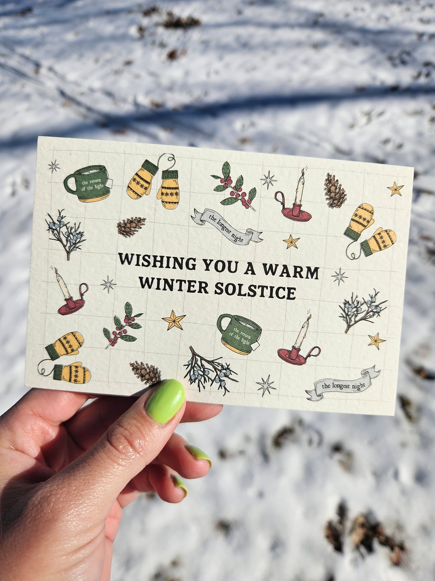 Winter Solstice Post Card