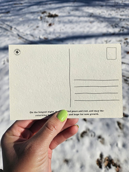Winter Solstice Post Card