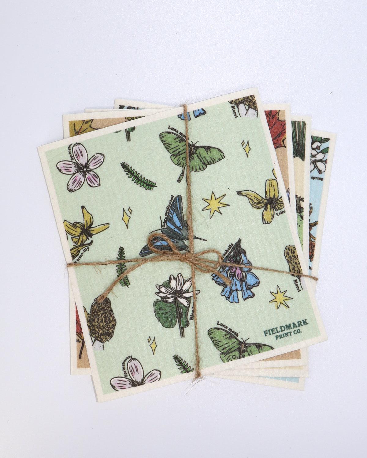 4 Pack of Seasonal Swedish Dish Cloths