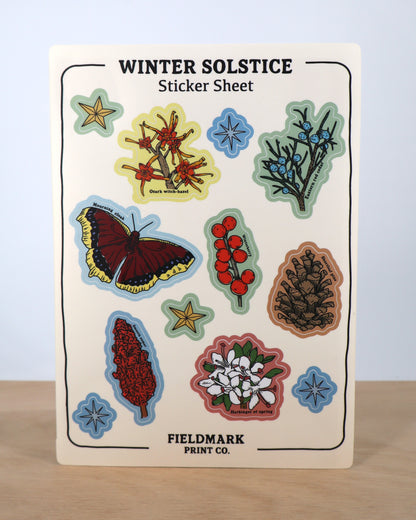 Winter Solstice Sticker Sheet