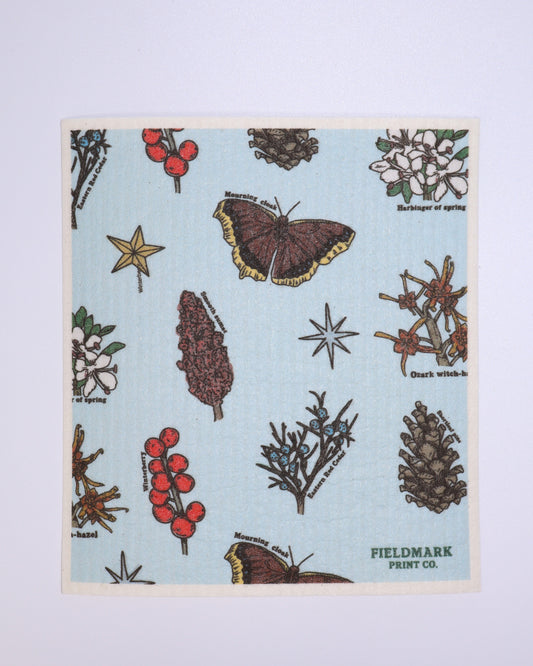 Winter Swedish Dish Cloth